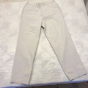 ST John's Bay White Algodon pants 34X32‎